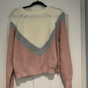Pacsun LA Hearts Nancy Girl Chevron Sweater